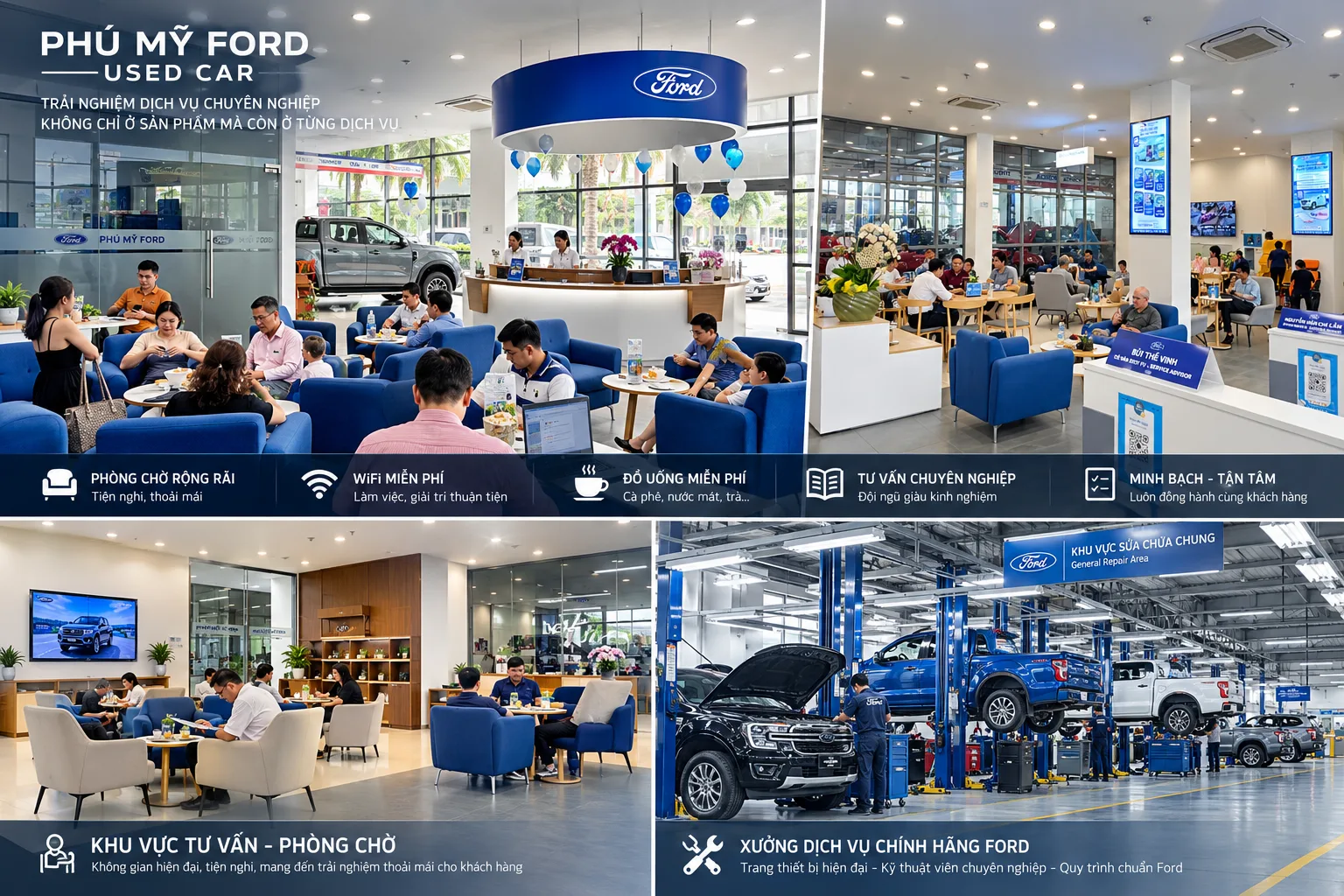 Dịch vụ hậu mãi tại Phú Mỹ Ford