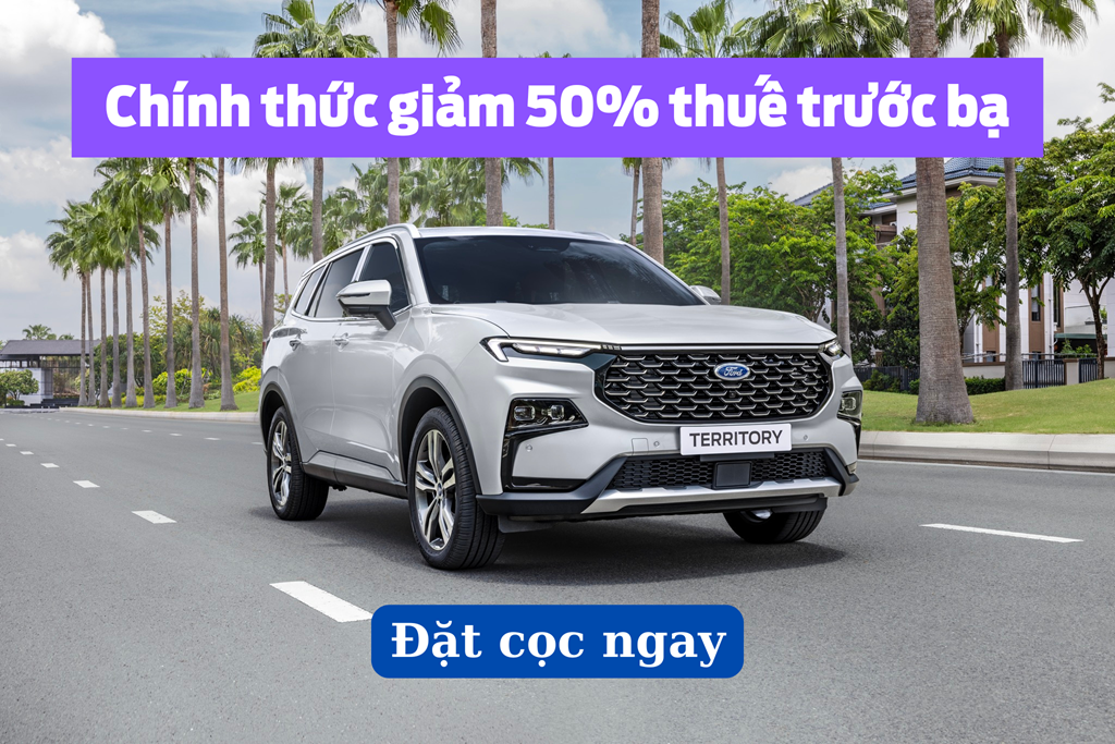 Chinh thuc giam 50 thue truoc ba - Ford Territory