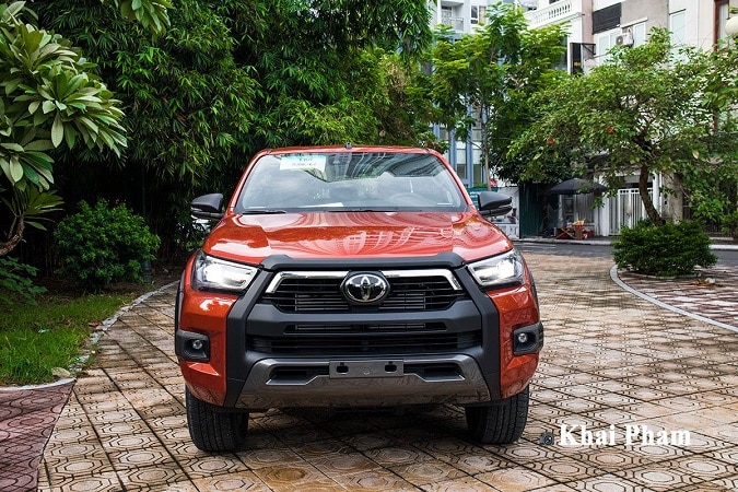 dau xe hilux - So sánh Toyota Hilux và Ford Ranger 2021