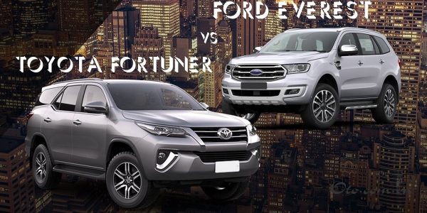 So sánh Toyota Fortuner và Ford Everest 2021 – Cuộc chiến không khoan nhượng