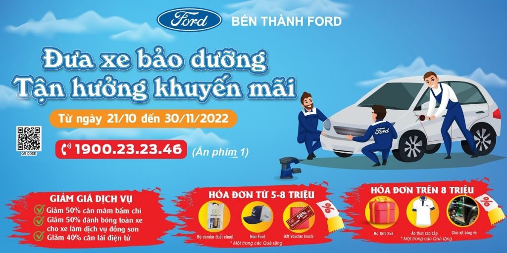 Chuong trinh khuyen mai mua xe tai Ben Thanh Ford