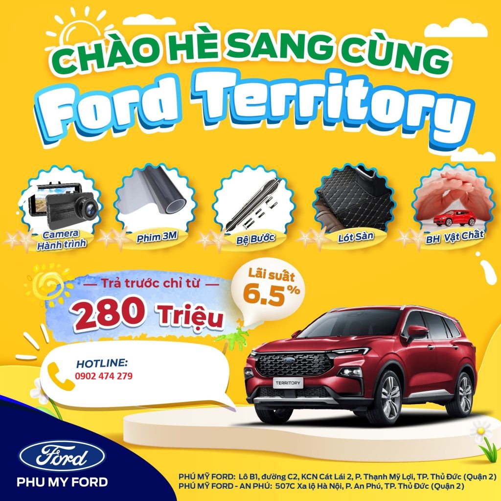 Khuyen mai Ford Territory thang 5 1024x1024 - Giá lăn bánh Ford Territory 2023: Ưu đãi & Khuyến mãi tháng 6