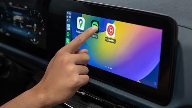 Man hinh cam ung tren Ford Territory - Kết Nối Thông Minh Với Ford Territory: Hướng Dẫn Sử Dụng Apple CarPlay® và Android Auto