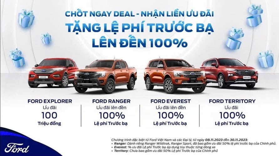 chuong trinh khuyen mai mua xe ford thang 11 - Trang Chủ