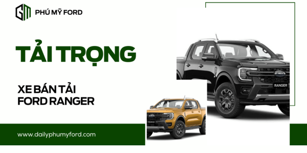 Tải trọng xe bán tải Ford Ranger 2023