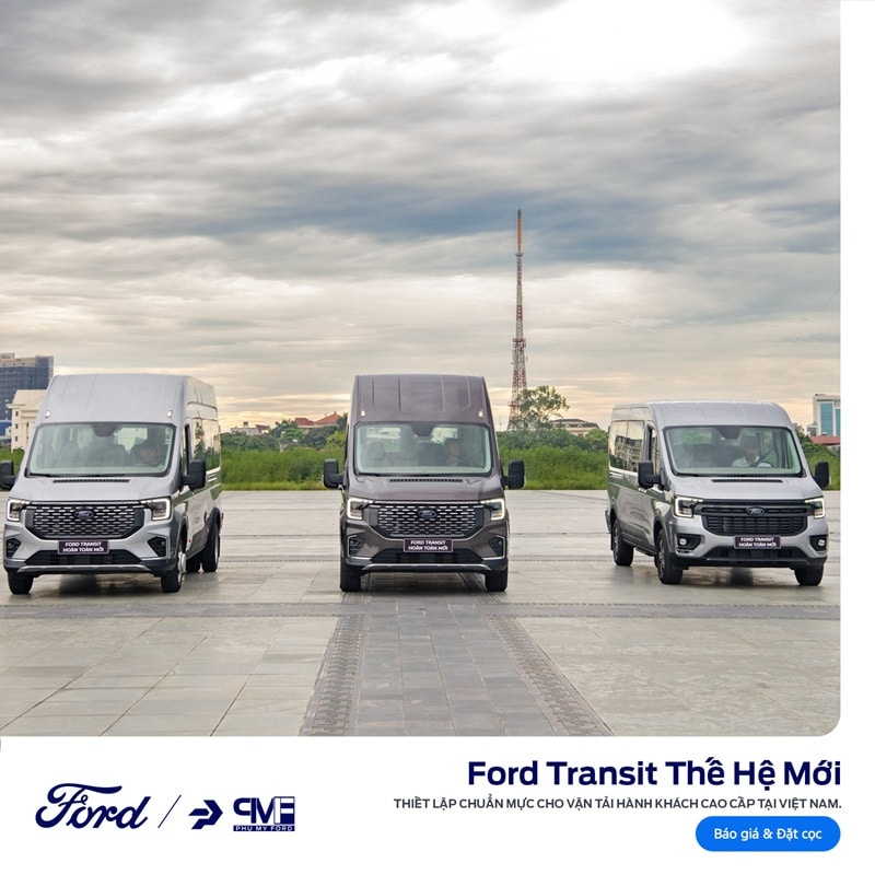 ford transit 2024 hoan toan moi - Giá Xe Ford Transit 2024 - Cập Nhật Mới Nhất