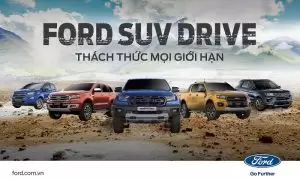 Read more about the article Lái thử Ford SUV Drive – Cơ hội trải nghiệm SUV kiểu Mỹ trên đường offroad ngay tại đô thị