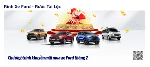 Chương trình khuyến mãi mua xe ford tháng 2