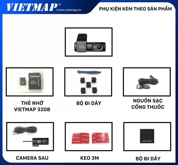 Dap hop Vietmap TS 2k - VIETMAP TS-2K: Người bạn đồng hành mọi xe ô tô