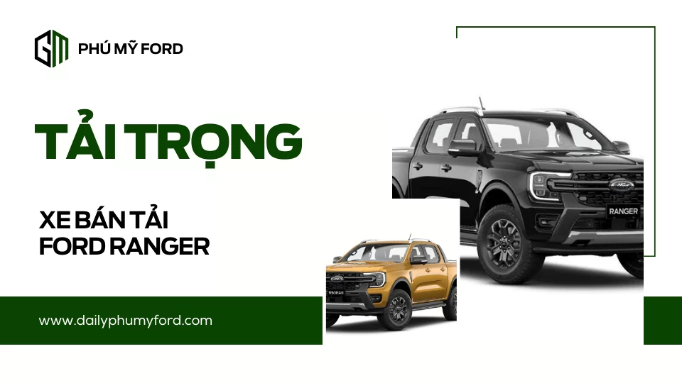 tải trọng xe bán tải ford ranger