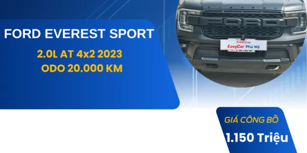 FORD EVEREST SPORT 2023 ĐỘ FULL ĐEN – CHIẾC SUV ĐẲNG CẤP CHO DÂN CHƠI OFF-ROAD